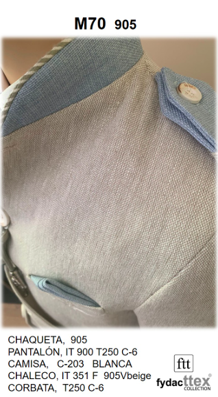 Traje Comunión 2027 Almirante Fydacttex M70