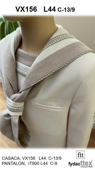Traje Comunión 2027 Marinero VX156 Fydacttex