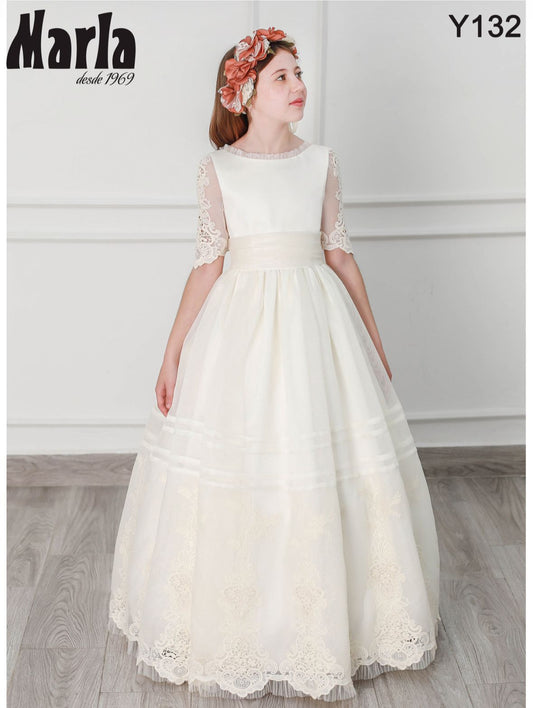 Vestido Comunión 2027 Marla Y132