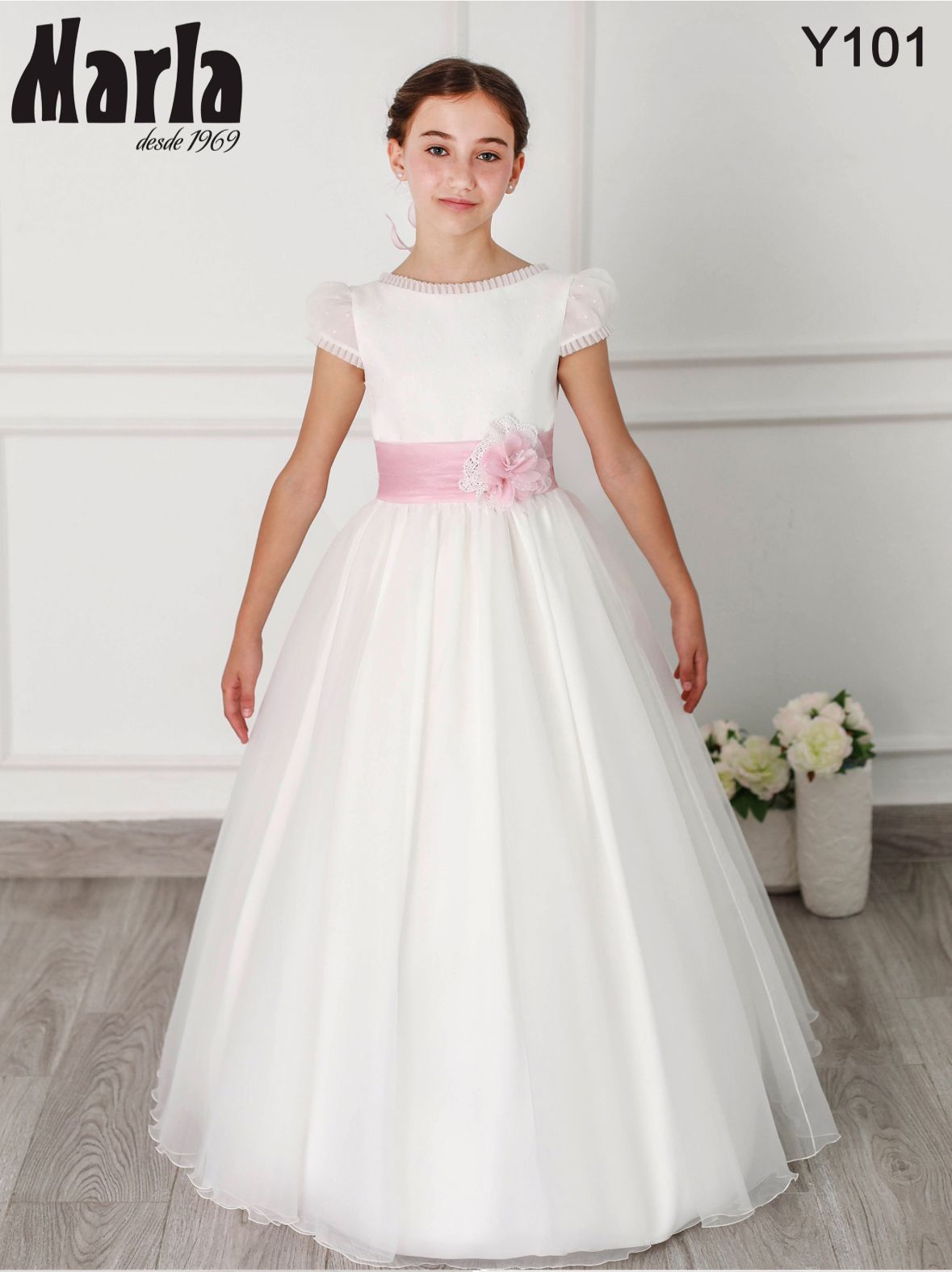 Vestido Comunión 2027 Marla Y101