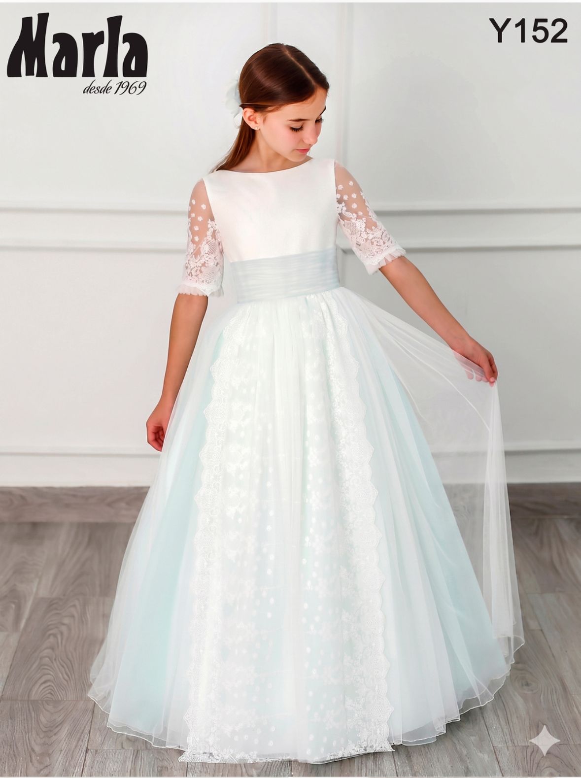 Vestido Comunión 2027 Marla Y152