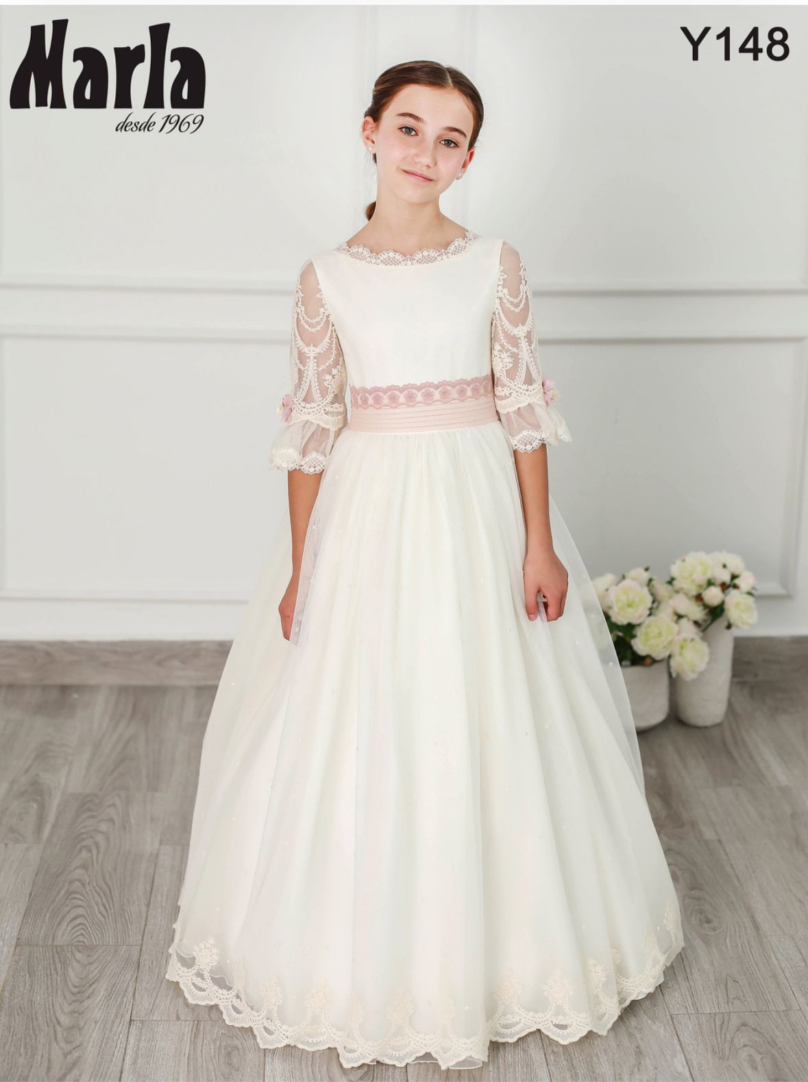 Vestido Comunión 2027 Marla Y148
