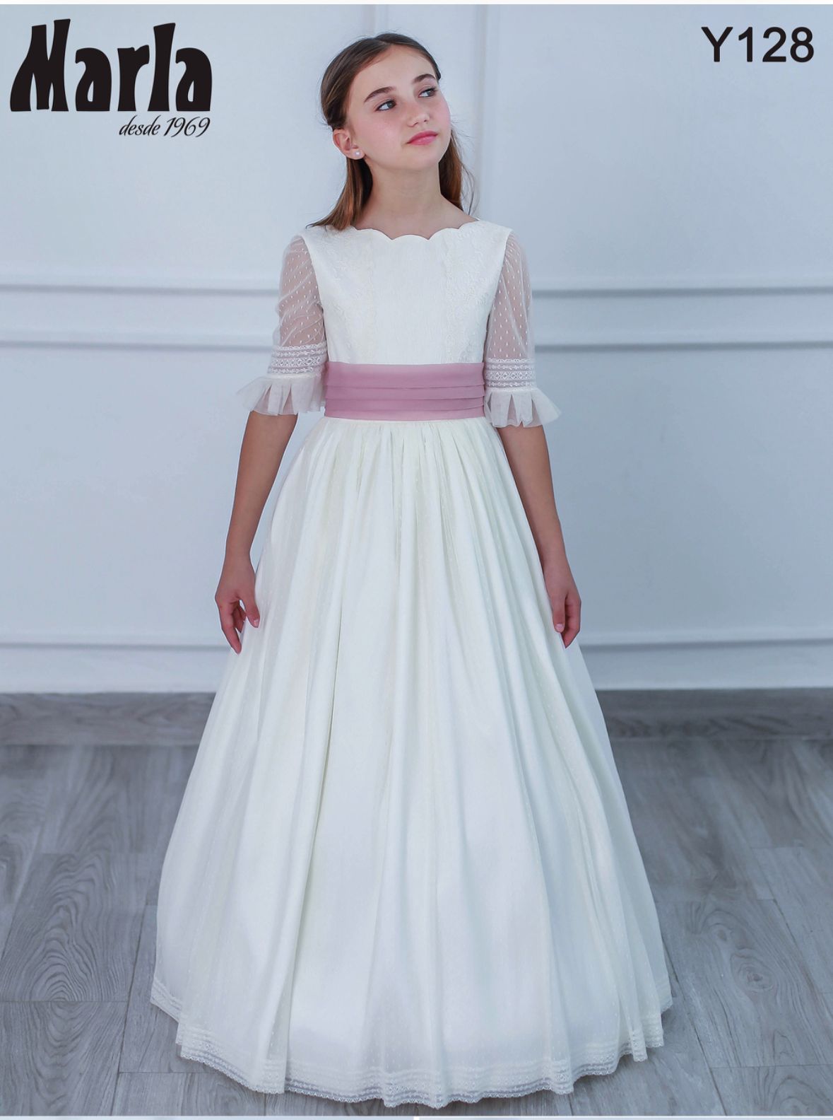 Vestido Comunión 2027 Marla Y128