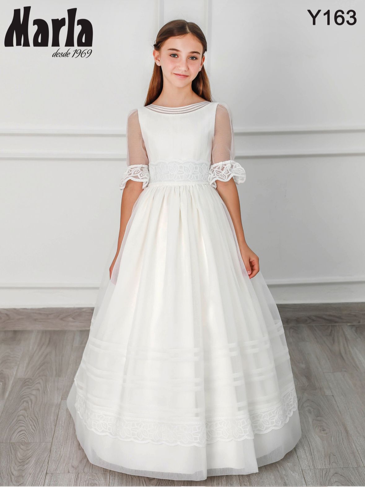 Vestido Comunión 2027 Marla Y163