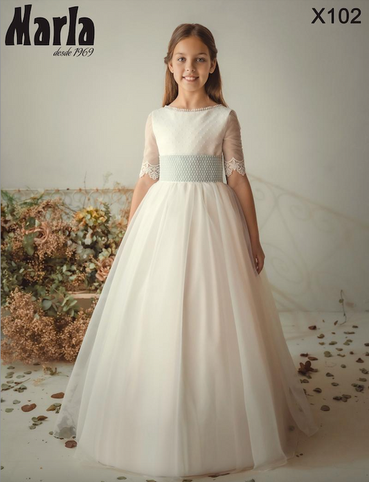 Vestido Comunión 2026 Marla X102