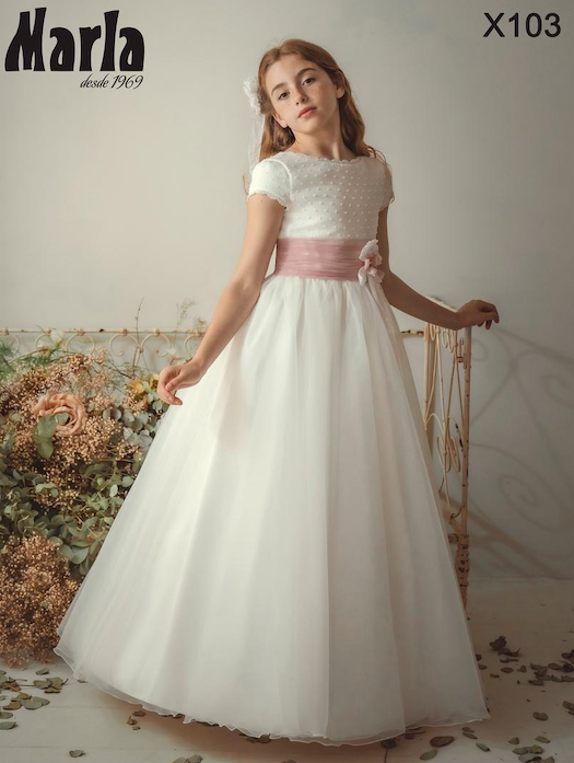 Vestido Comunión 2026 Marla X103