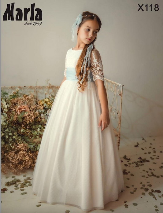 Vestido Comunión 2026 Marla X118