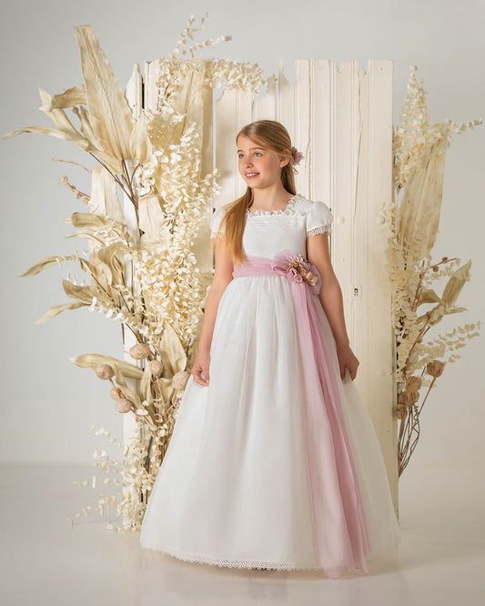 Vestido Comunión 2026 Aire Barcelona A859