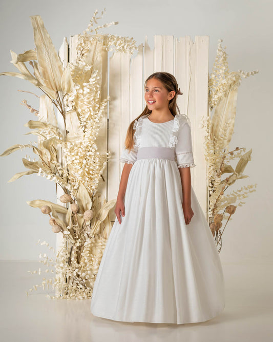 Vestido Comunión 2026 Aire Barcelona A861