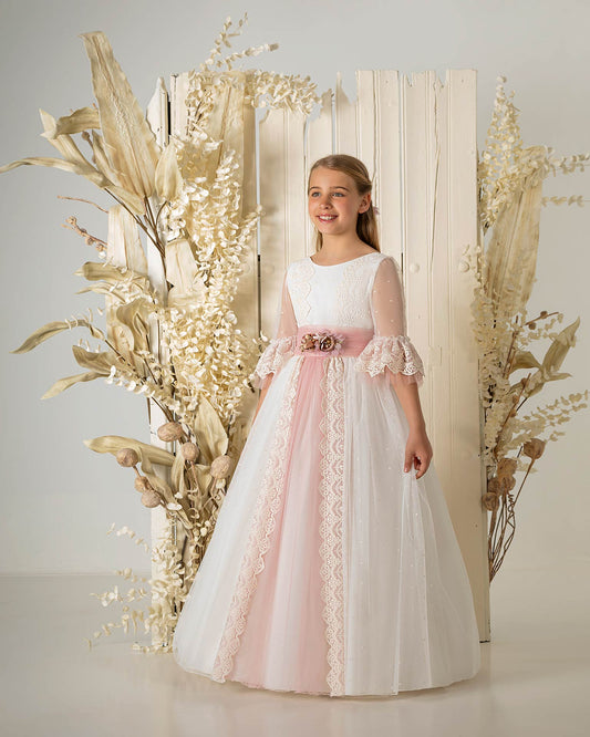 Vestido Comunión 2026 Aire Barcelona A872