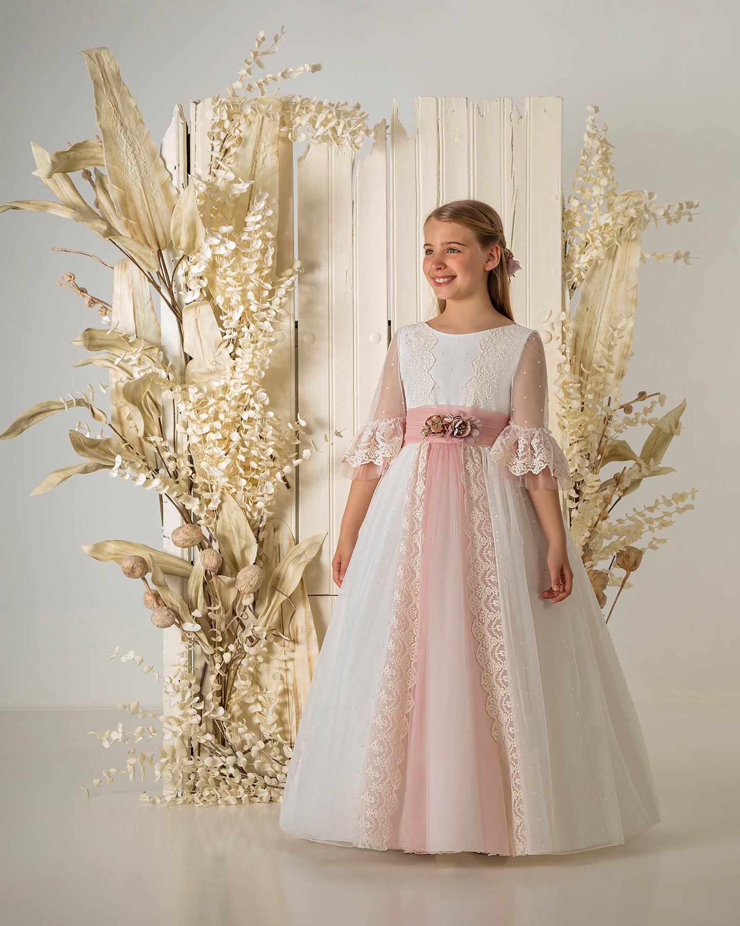 Vestido Comunión 2026 Aire Barcelona A872