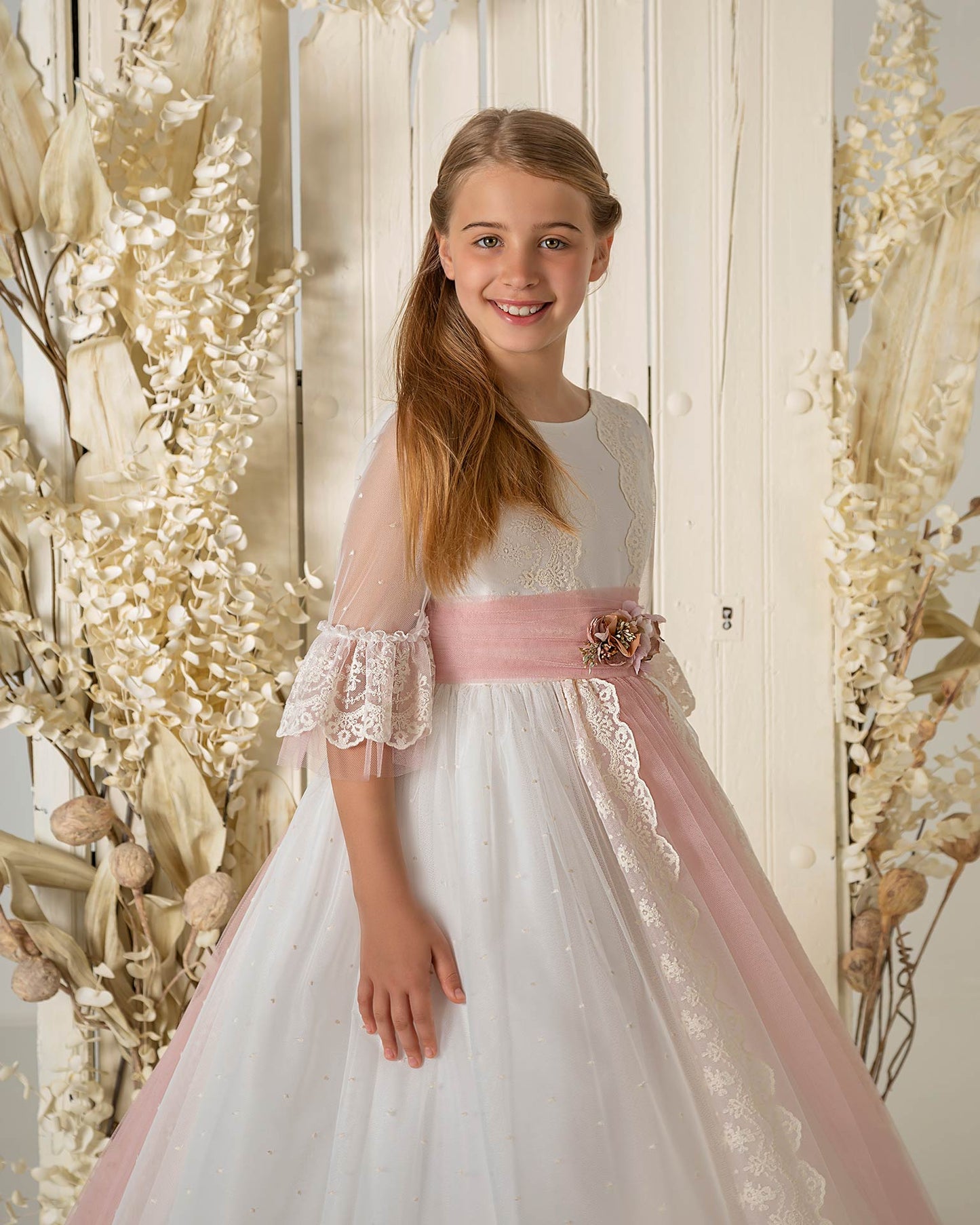 Vestido Comunión 2026 Aire Barcelona A872