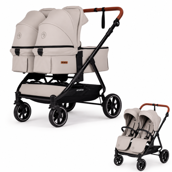 Cochecito Gemelar Baby Monsters Easy Twin 5