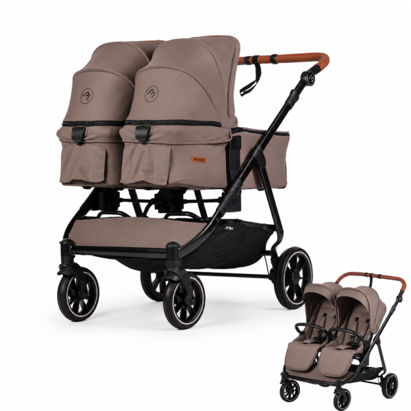 Cochecito Gemelar Baby Monsters Easy Twin 5