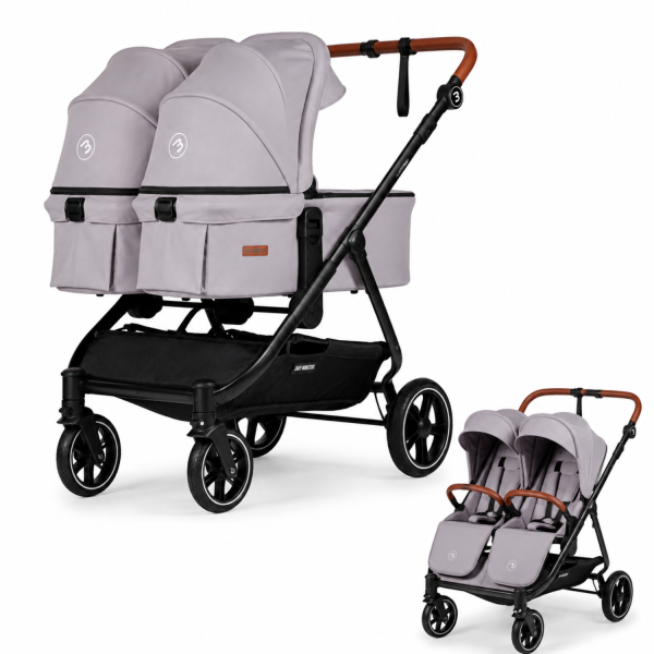 Cochecito Gemelar Baby Monsters Easy Twin 5