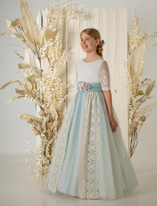 Vestido Comunión 2026 Aire Barcelona A866