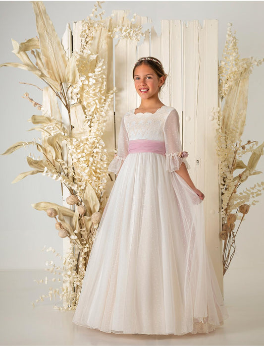 Vestido Comunión 2026 Aire Barcelona A867