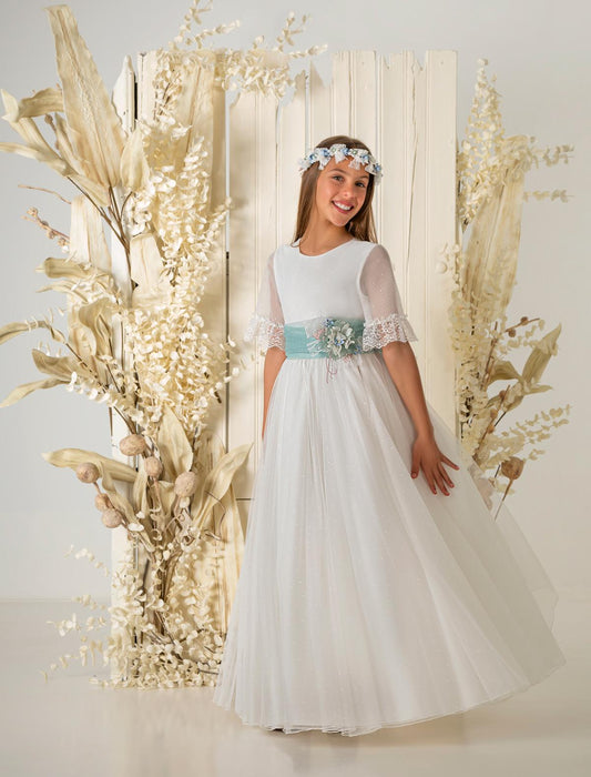 Vestido Comunión 2026 Aire Barcelona A853